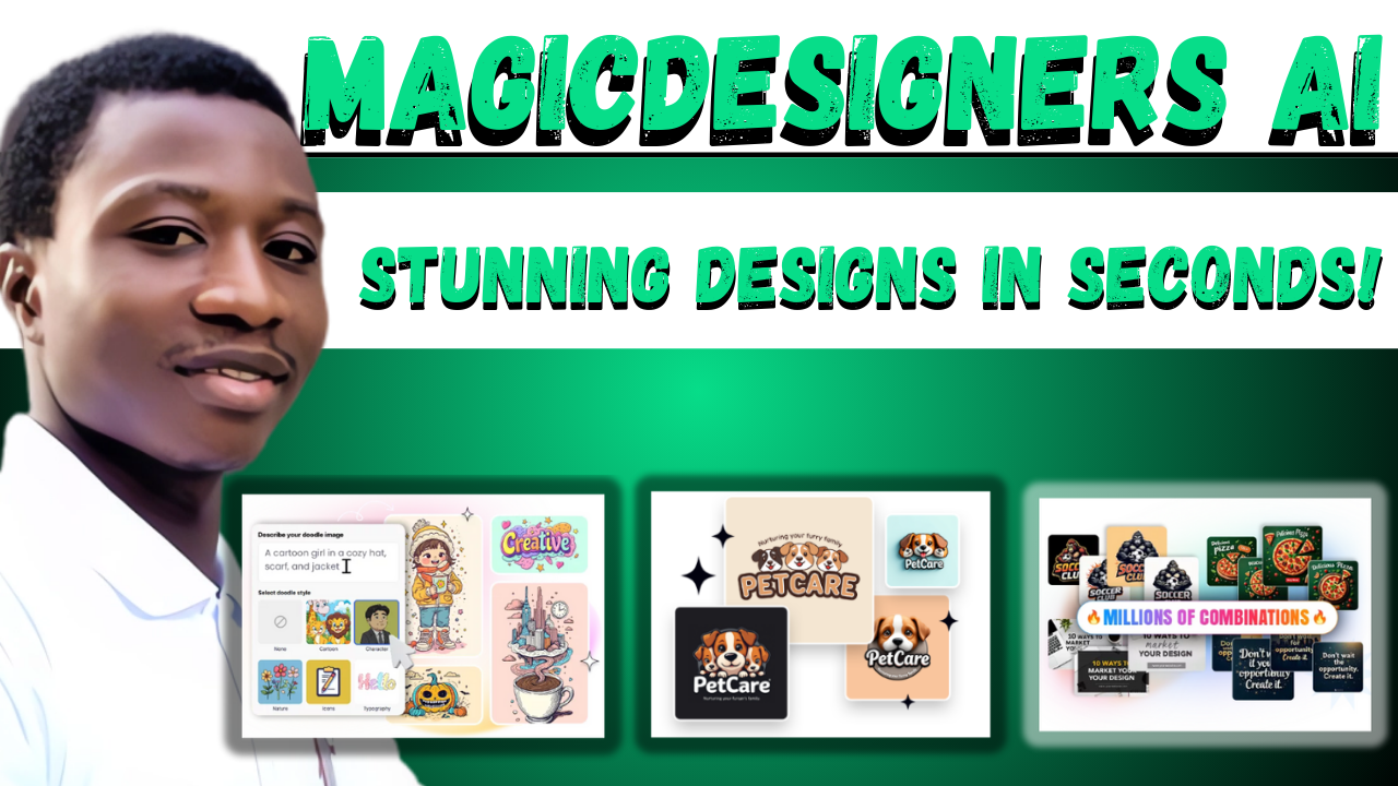 MagicDesigners Review: The AI Tool That Instantly Turns You into a Pro Designer!